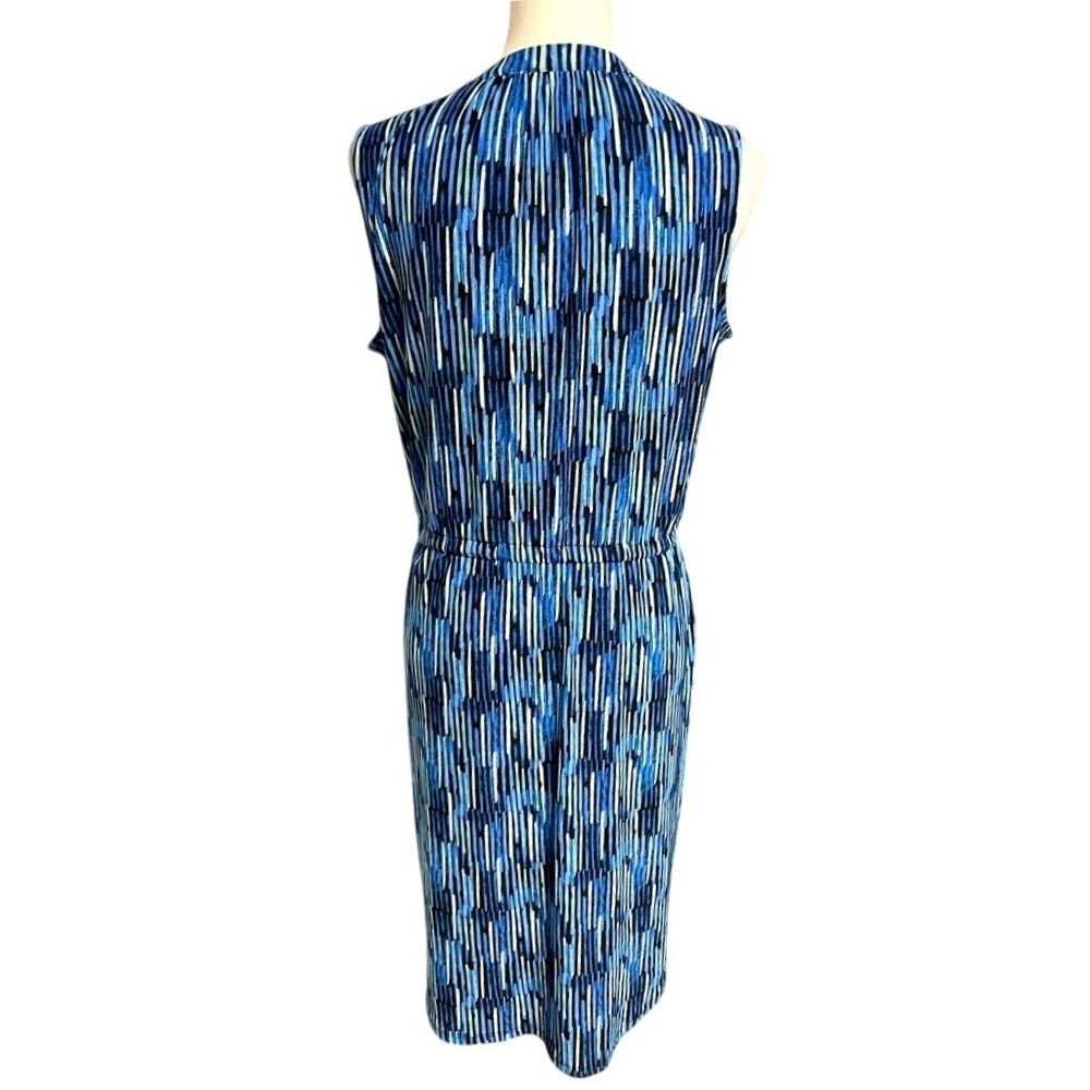 Apt. 9 Blue Midi Sleeveless Dress Women's M - Picture 3 of 7